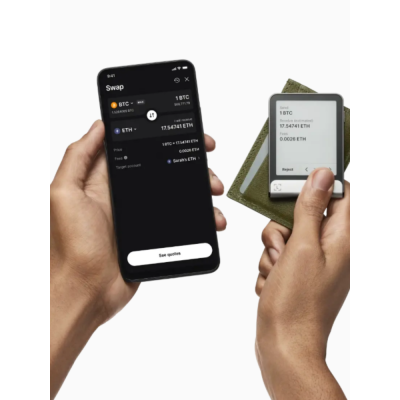 Ledger Flex Hardware Wallet - Portable Cryptocurrency Secure Storage Device